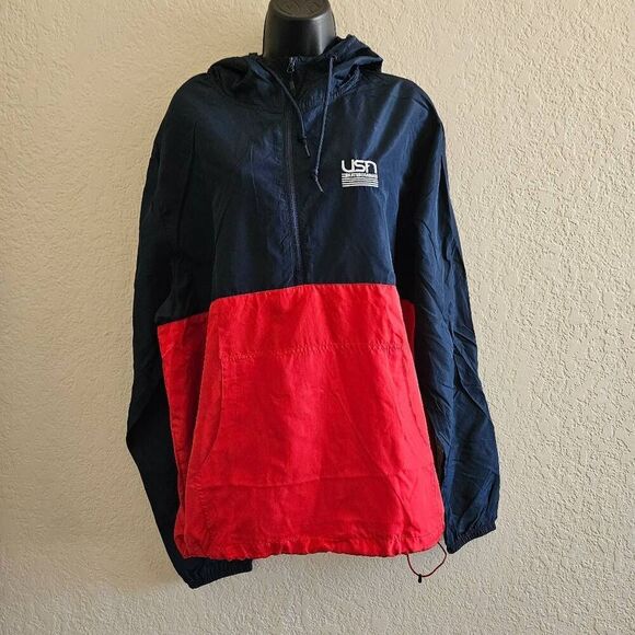 USA Skateboarding Hooded Windbreaker - Picture 1 of 11